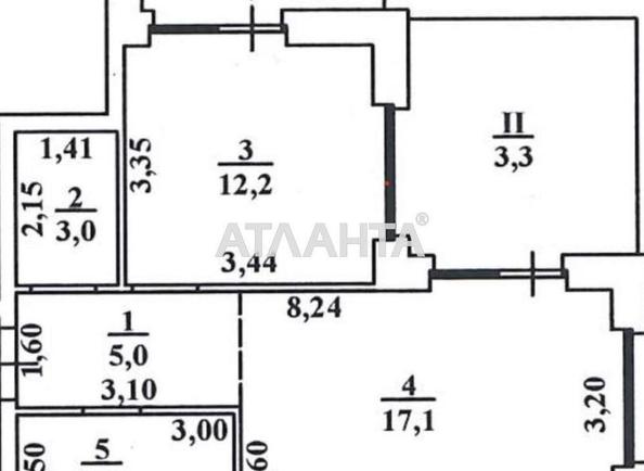 1-room apartment apartment by the address st. Dachnaya (area 46,6 m²) - Atlanta.ua - фото 7