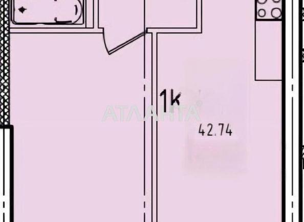 1-room apartment apartment by the address st. Genuezskaya (area 43 m²) - Atlanta.ua - imageAlt 2