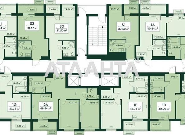 1-комнатная квартира по адресу ул. Паустовского (площадь 42 м²) - Atlanta.ua - imageAlt 8