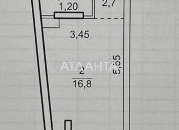 1-комнатная квартира по адресу Ковалевского сп. (площадь 28 м²) - Atlanta.ua - фото 18