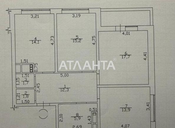 3-комнатная квартира по адресу ул. Толбухина (площадь 84 м²) - Atlanta.ua - imageAlt 14