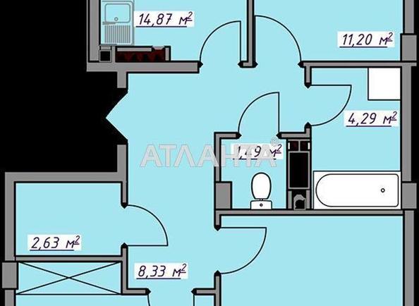 3-комнатная квартира по адресу ул. Массив 10 (площадь 77,6 м²) - Atlanta.ua - фото 9
