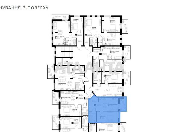 1-кімнатна квартира за адресою вул. Орлика Пилипа (площа 40,8 м²) - Atlanta.ua - фото 13