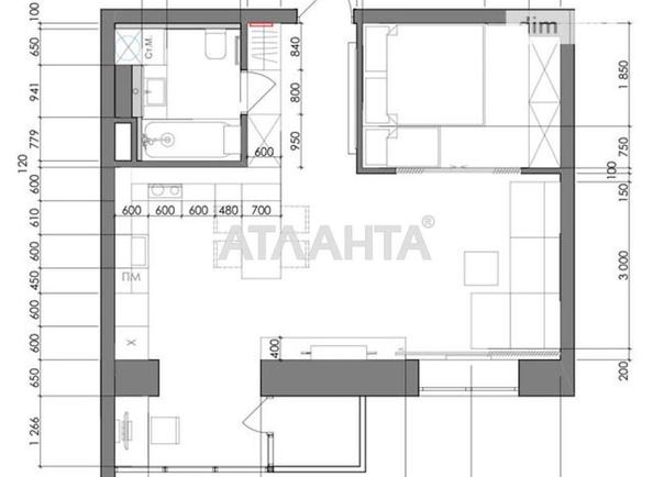 1-комнатная квартира по адресу ул. Новомостицкая (площадь 52,2 м²) - Atlanta.ua - фото 10