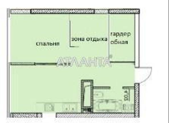 1-комнатная квартира по адресу Французский бул. (площадь 46,1 м²) - Atlanta.ua - фото 4