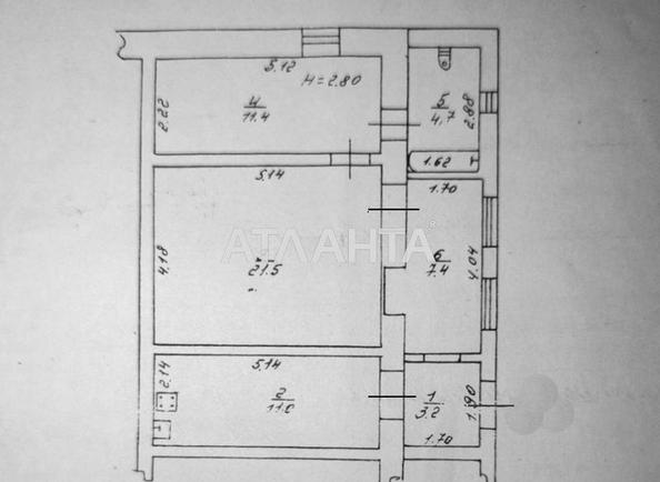 2-кімнатна квартира за адресою вул. Михайлівська (площа 60 м²) - Atlanta.ua - imageAlt 15