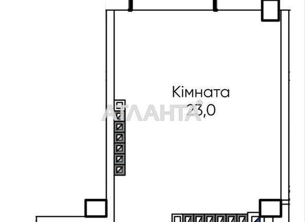 1-комнатная квартира по адресу ул. Паустовского (площадь 28,6 м²) - Atlanta.ua - фото 5