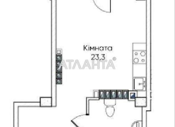 1-комнатная квартира по адресу ул. Паустовского (площадь 31,2 м²) - Atlanta.ua - imageAlt 5