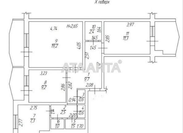 3-комнатная квартира по адресу Добровольского пр. (площадь 72 м²) - Atlanta.ua - imageAlt 8