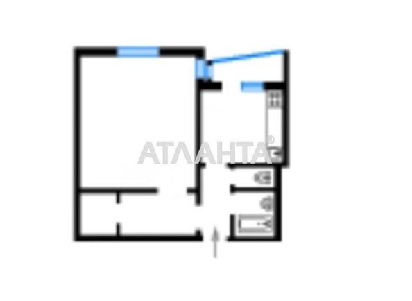 1-комнатная квартира по адресу ул. Милютенко (площадь 33,9 м²) - Atlanta.ua - imageAlt 8