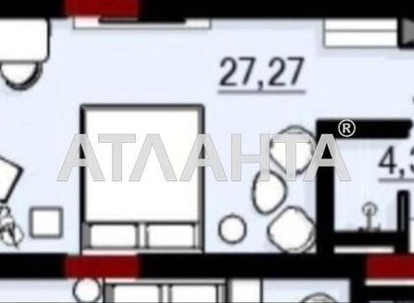 1-кімнатна квартира за адресою вул. Аркадійська Алея (площа 32 м²) - Atlanta.ua - фото 7
