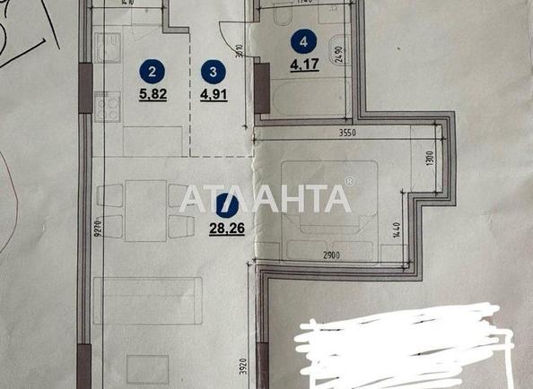 1-комнатная квартира по адресу ул. Володимира Великого (площадь 43 м²) - Atlanta.ua - фото 13