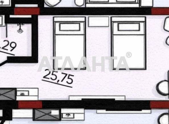 1-room apartment apartment by the address st. Arkadiyskaya Alleya (area 33 m²) - Atlanta.ua - фото 3