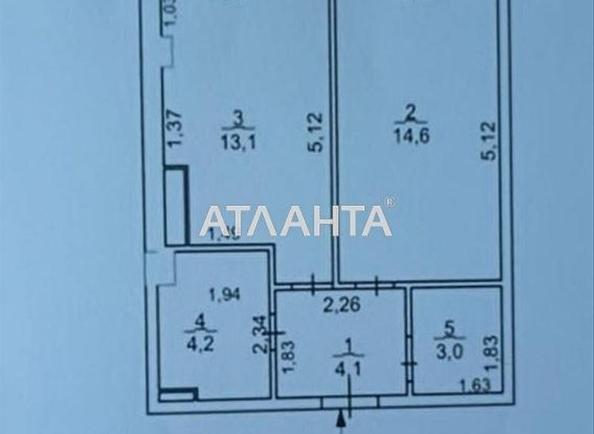 1-комнатная квартира по адресу ул. Дача Ковалевского (площадь 39 м²) - Atlanta.ua - imageAlt 3