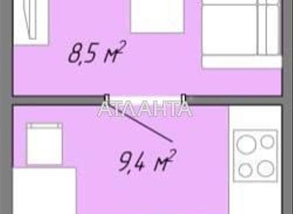 1-комнатная квартира по адресу ул. Жемчужная (площадь 24 м²) - Atlanta.ua - imageAlt 11
