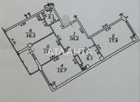 3-комнатная квартира по адресу ул. Марсельская (площадь 91 м²) - Atlanta.ua - imageAlt 18