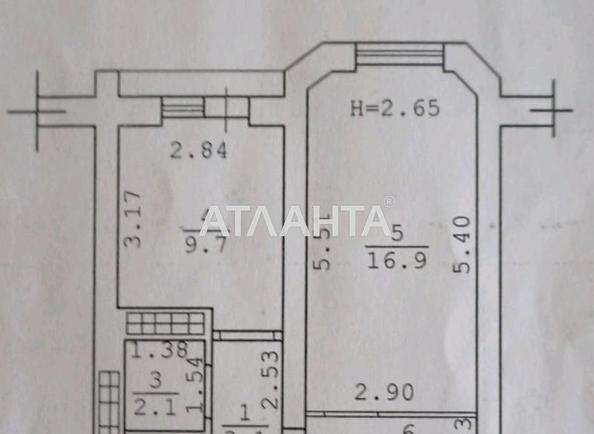 1-комнатная квартира по адресу ул. Бочарова ген. (площадь 37,5 м²) - Atlanta.ua - фото 17