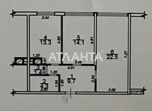 1-комнатная квартира по адресу ул. Сахарова (площадь 65 м²) - Atlanta.ua - фото 14