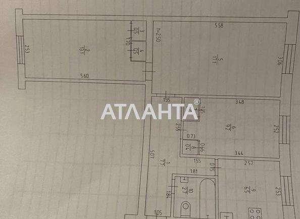 3-кімнатна квартира за адресою Добровольського пр. (площа 58,3 м²) - Atlanta.ua - фото 8