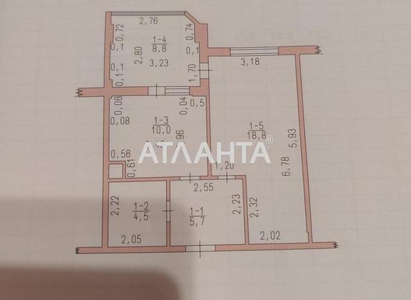 1-комнатная квартира по адресу ул. Радужный м-н (площадь 47,8 м²) - Atlanta.ua - imageAlt 14