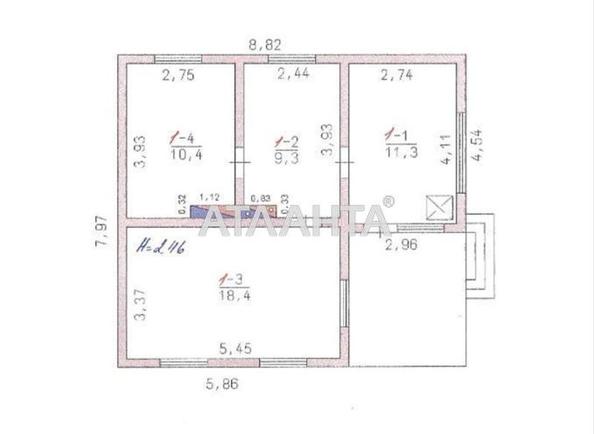 Будинок за адресою вул. 21-а лінія (площа 58,4 м²) - Atlanta.ua - фото 7