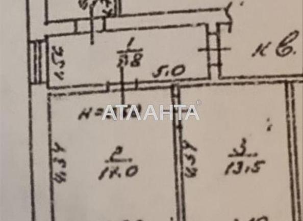 2-rooms apartment apartment by the address st. Geroev oborony OdessyGeroev Stalingrada (area 42 m²) - Atlanta.ua - photo 11