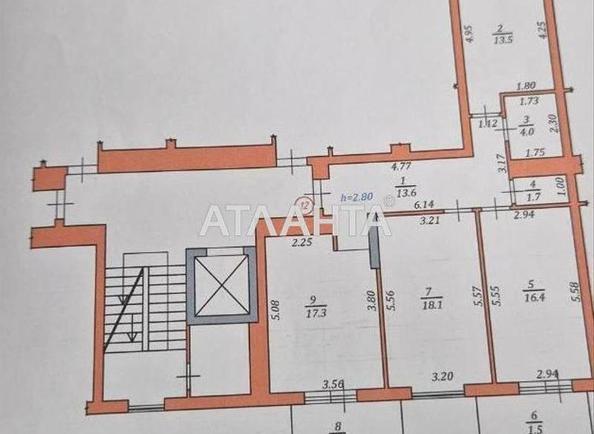 3-комнатная квартира по адресу Замарстыновская ул. (площадь 87,6 м²) - Atlanta.ua - фото 2