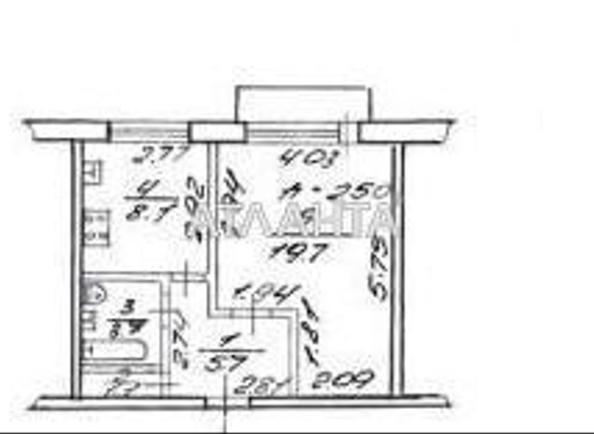 1-кімнатна квартира за адресою вул. Махачкалінська (площа 39 м²) - Atlanta.ua - фото 8