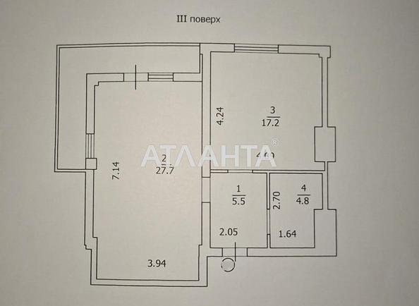 2-комнатная квартира по адресу ул. Цветаева ген. (площадь 60 м²) - Atlanta.ua - фото 15