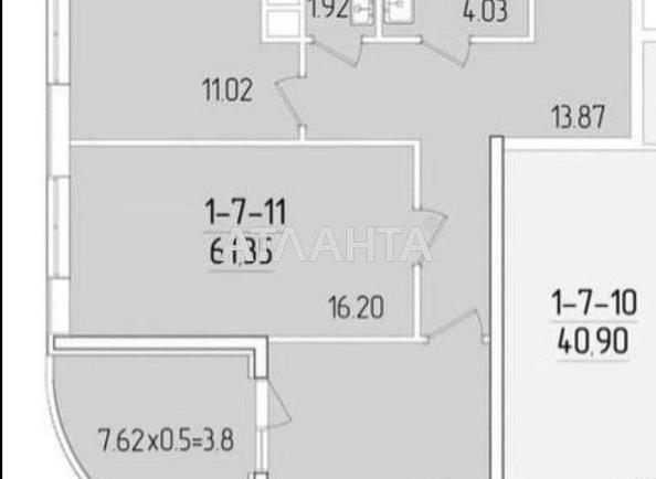 2-комнатная квартира по адресу ул. Краснова (площадь 61,4 м²) - Atlanta.ua - imageAlt 17