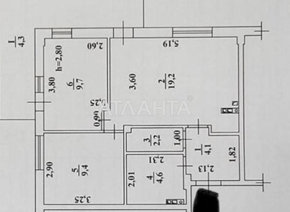 2-комнатная квартира по адресу ул. Сахарова (площадь 53 м²) - imageAlt 8 2-комнатная квартира по адресу ул. Сахарова (площадь 53 м²) - Atlanta.ua - imageAlt 8
