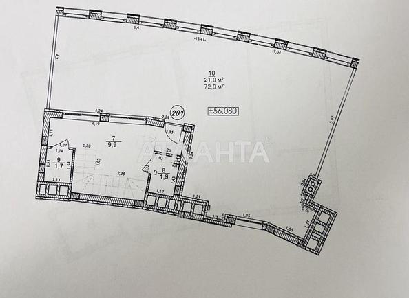2-комнатная квартира по адресу Замарстыновская ул. (площадь 126,4 м²) - Atlanta.ua - фото 11