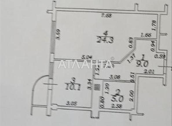 1-room apartment apartment by the address st. Arkadiyskoe plato Gagarinskoe plato (area 49,2 m²) - Atlanta.ua - photo 14