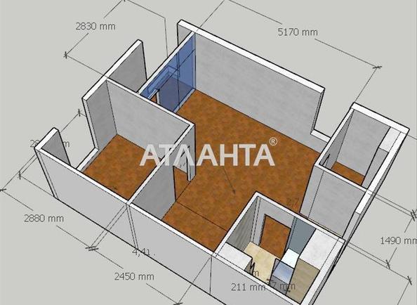 1-комнатная квартира по адресу ул. Одесская (площадь 44 м²) - Atlanta.ua - фото 19