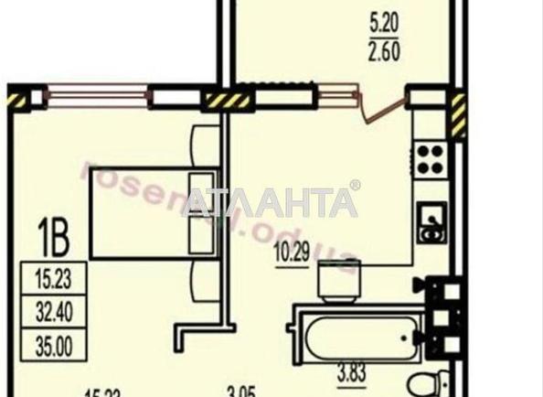 1-комнатная квартира по адресу ул. Строительная (площадь 35 м²) - Atlanta.ua - imageAlt 2