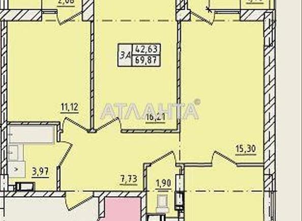 3-rooms apartment apartment by the address st. Pestelya (area 69,9 m²) - Atlanta.ua - imageAlt 5
