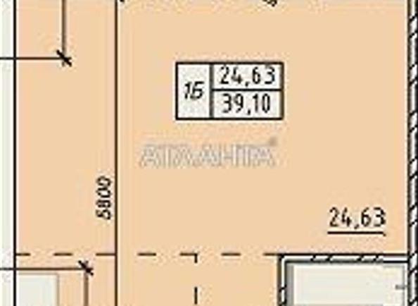 1-кімнатна квартира за адресою вул. Пестеля (площа 39,1 м²) - Atlanta.ua - фото 6