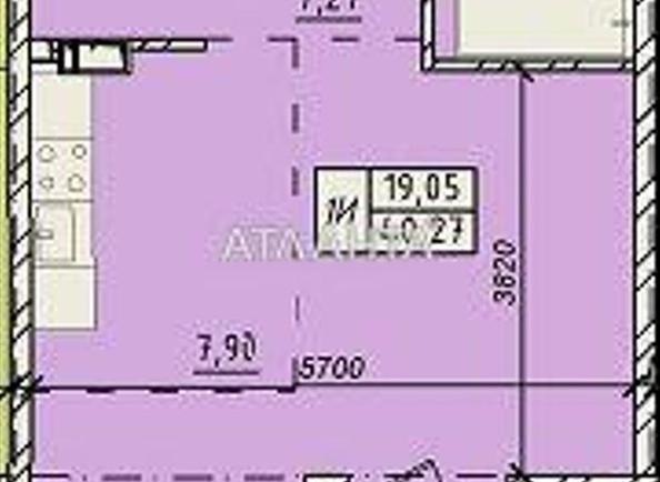 1-room apartment apartment by the address st. Pestelya (area 40,3 m²) - Atlanta.ua - imageAlt 5