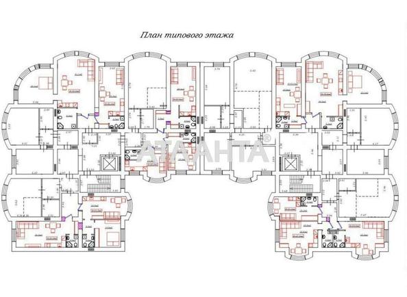 1-room apartment apartment by the address st. Khantadze per (area 38 m²) - Atlanta.ua - фото 4