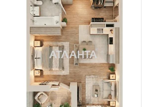 1-кімнатна квартира за адресою вул. Пестеля (площа 39,8 м²) - Atlanta.ua - фото 2