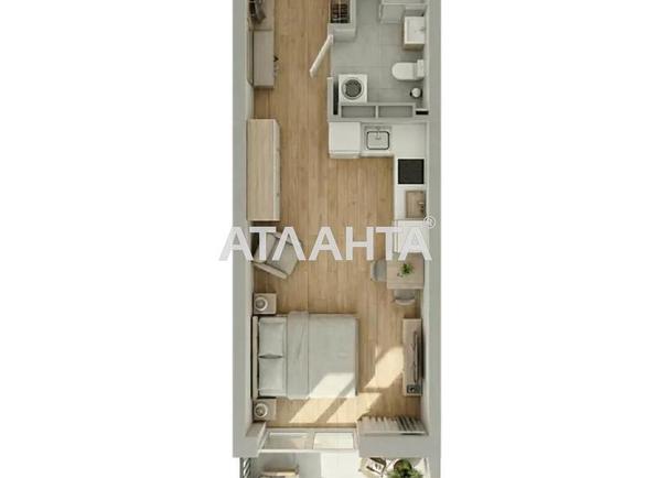 1-кімнатна квартира за адресою вул. Пестеля (площа 29,6 м²) - Atlanta.ua - фото 2