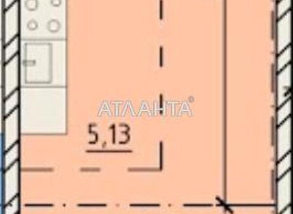 1-кімнатна квартира за адресою вул. Пестеля (площа 29,6 м²) - Atlanta.ua - фото 3