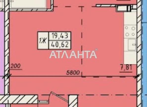 1-room apartment apartment by the address st. Pestelya (area 40,6 m²) - Atlanta.ua - imageAlt 3