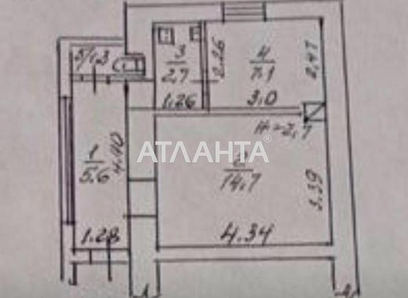 1-комнатная квартира по адресу ул. Нищинского (площадь 32 м²) - Atlanta.ua - imageAlt 15