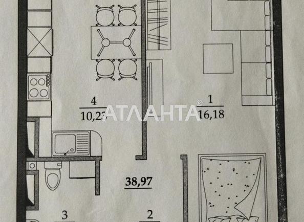 1-кімнатна квартира за адресою вул. Спортивна (площа 39 м²) - Atlanta.ua - фото 5