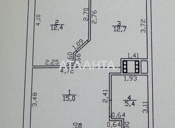 1-комнатная квартира по адресу Гагарина пр. (площадь 46,7 м²) - Atlanta.ua - imageAlt 14