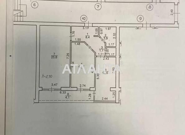 2-rooms apartment apartment by the address st. Lvovskaya (area 69,8 m²) - Atlanta.ua - фото 2