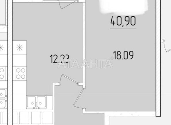 1-комнатная квартира по адресу ул. Краснова (площадь 41 м²) - Atlanta.ua - фото 12