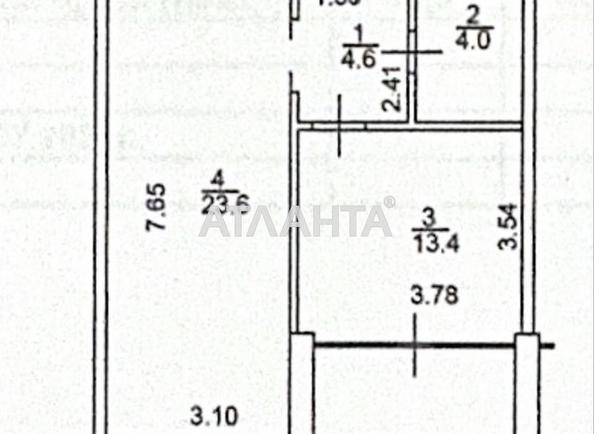 1-комнатная квартира по адресу Французский бул. (площадь 48,3 м²) - Atlanta.ua - imageAlt 3