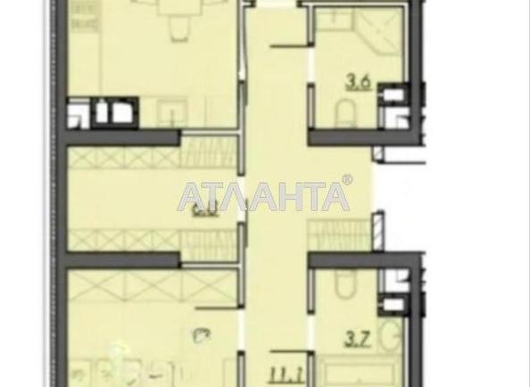 3-комнатная квартира по адресу Овидиопольская дор. (площадь 89,2 м²) - Atlanta.ua - фото 18